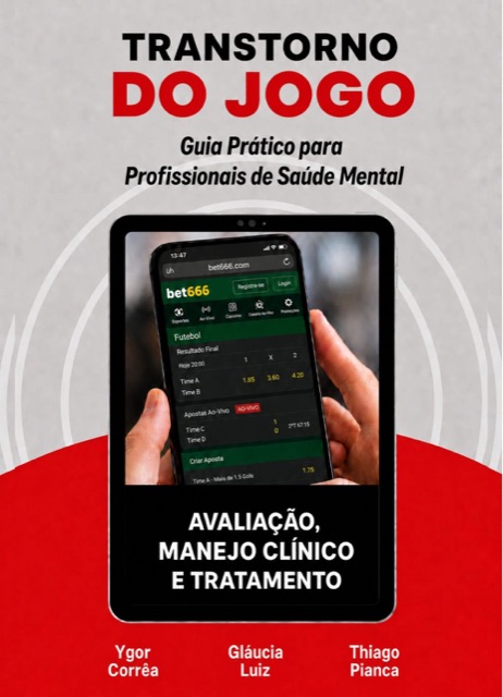 Capa do e-book Transtorno do Jogo: guia prático para profissionais de saúde mental